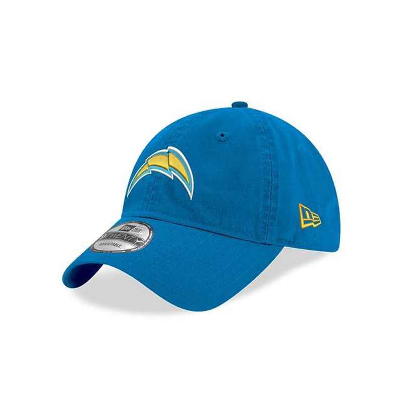 NFL Los Angeles Chargers Core Classic 9Twenty Adjustable (ZLM1842) - Blue New Era Caps